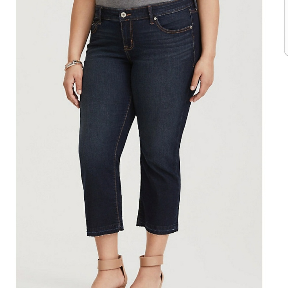 Torrid Cropped Jeans